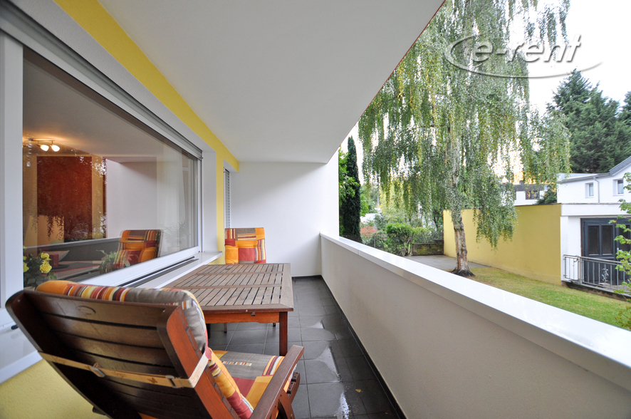 Furnished flat with south balcony in Bonn-Schwarzrheindorf/Vilich-Rheindorf