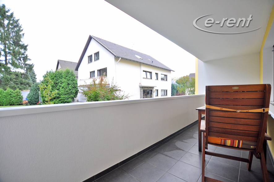 Furnished flat with south balcony in Bonn-Schwarzrheindorf/Vilich-Rheindorf