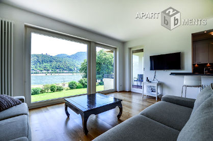 High-quality furnished apartment with best panoramic view in Bonn-Mehlem