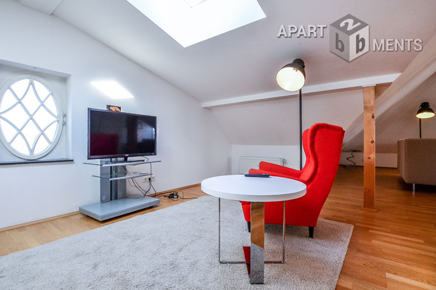 Modern möbliertes Loft-Apartment der Top-Kategorie in Bonn-Villenviertel