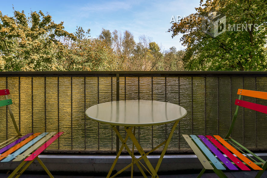 Modern möbliertes Apartment mit Balkon in Bonn-Hochkreuz