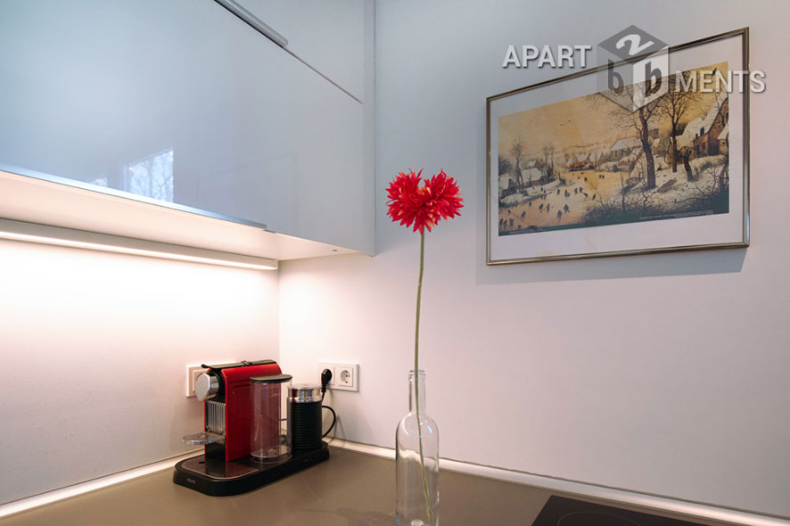 Möbliertes und elegantes Studio-Apartment der Top-Kategorie in Bonn-Südstadt