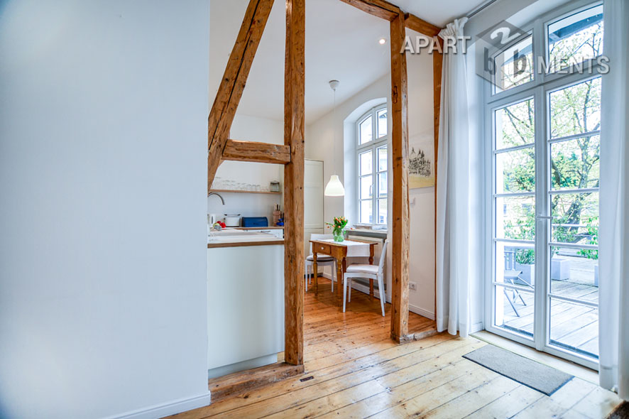 near Bonn: charming furnished apartment in an old building in Königswinter