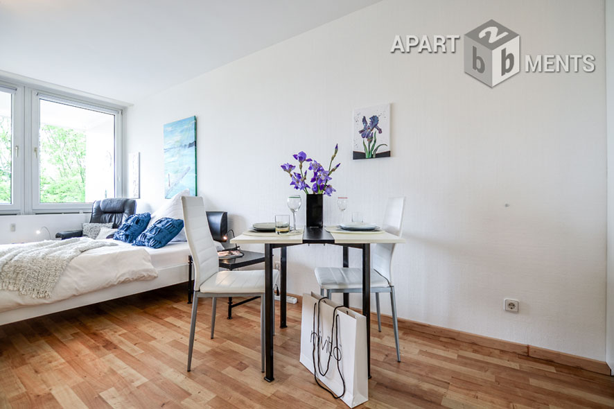 Möbliertes und helles Apartment mit Loggia in Bonn-Hochkreuz