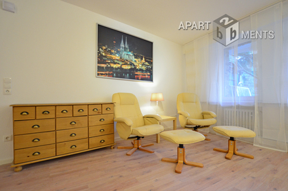 Furnished and spacious room in a neat business apartment-sharing community in Bonn-Gronau