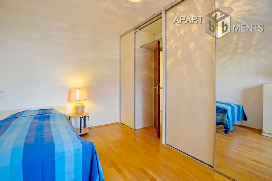 Geräumige möblierte Singlewohnung mit Blick ins Grüne in Bonn-Ippendorf