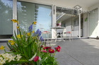 furnished single apartment in a quiet location directly at the Rhine in Bonn-Castell