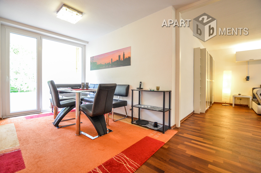 Modern möblierte sehr helle Wohnung in Bonn-Bad Godesberg-Heiderhof