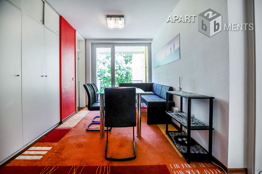 Modern möblierte sehr helle Wohnung in Bonn-Bad Godesberg-Heiderhof