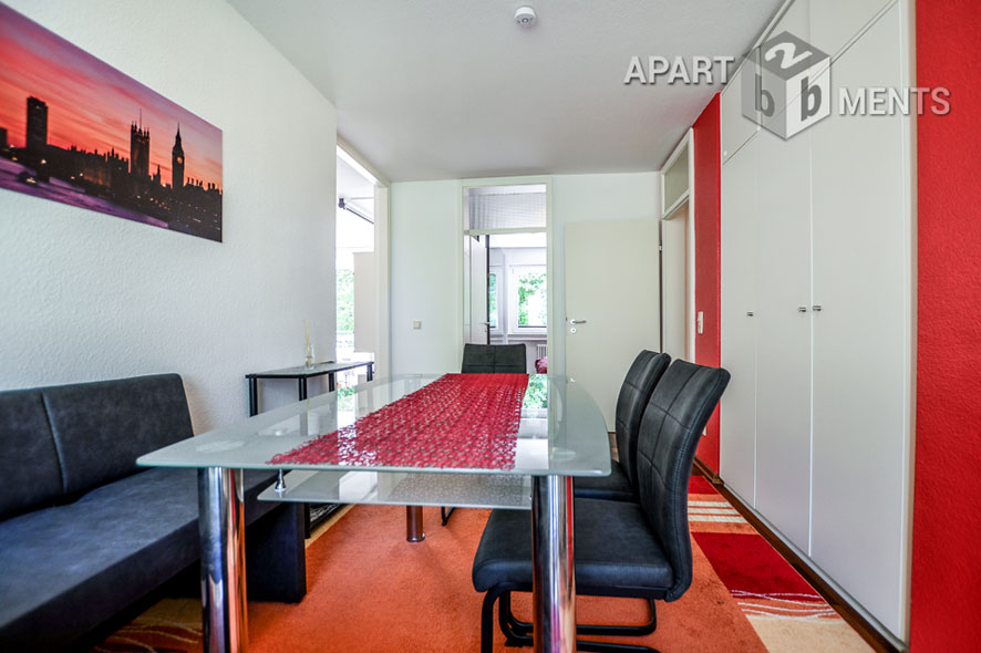 Modern möblierte sehr helle Wohnung in Bonn-Bad Godesberg-Heiderhof