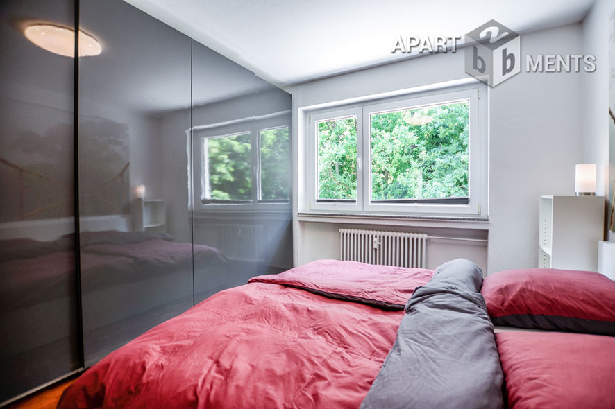 Modern möblierte sehr helle Wohnung in Bonn-Bad Godesberg-Heiderhof