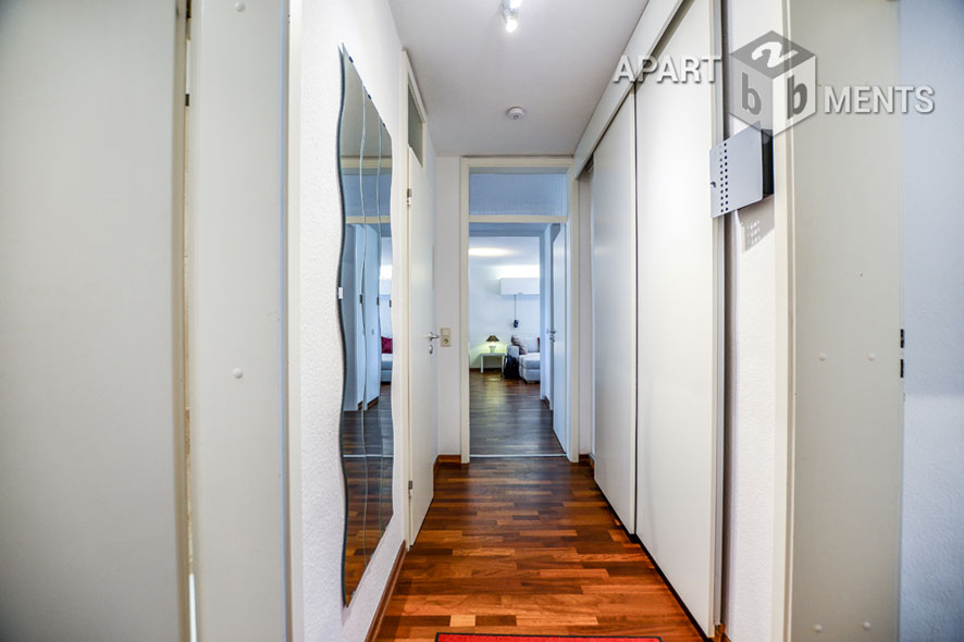Modern möblierte sehr helle Wohnung in Bonn-Bad Godesberg-Heiderhof