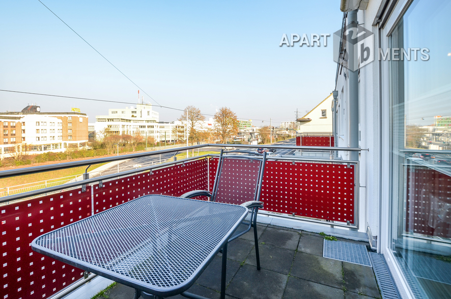 Modern möbliertes Apartment mit Balkon in ruhiger Lage in Sankt Augustin