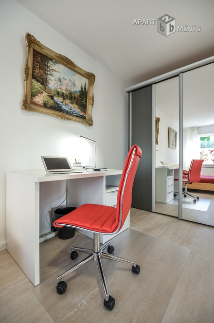 Modern furnished spacious non-smoker apartment in Bonn-Oberkassel