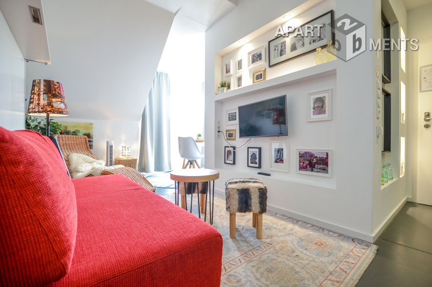 Möbliertes und modernes Apartment mit Loftcharakter in Beuel-Limperich