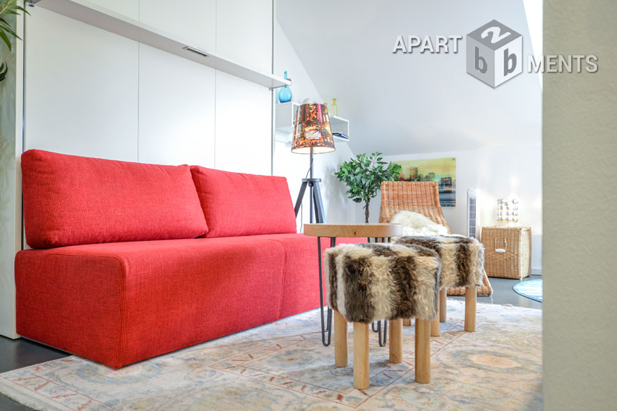 Möbliertes und modernes Apartment mit Loftcharakter in Beuel-Limperich