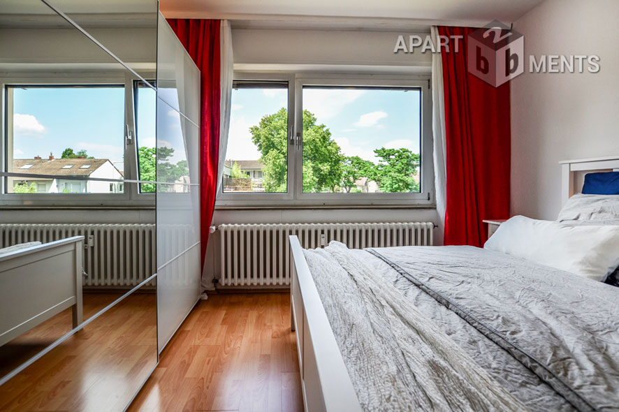 Möblierte und geräumige Wohnung in Bonn-Hochkreuz nah Plittersdorf