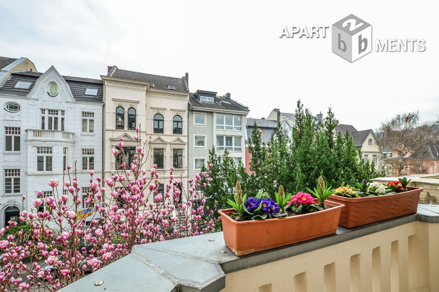 Möblierte Wohnung der Top-Kategorie in Bonns begehrter Südstadtlage