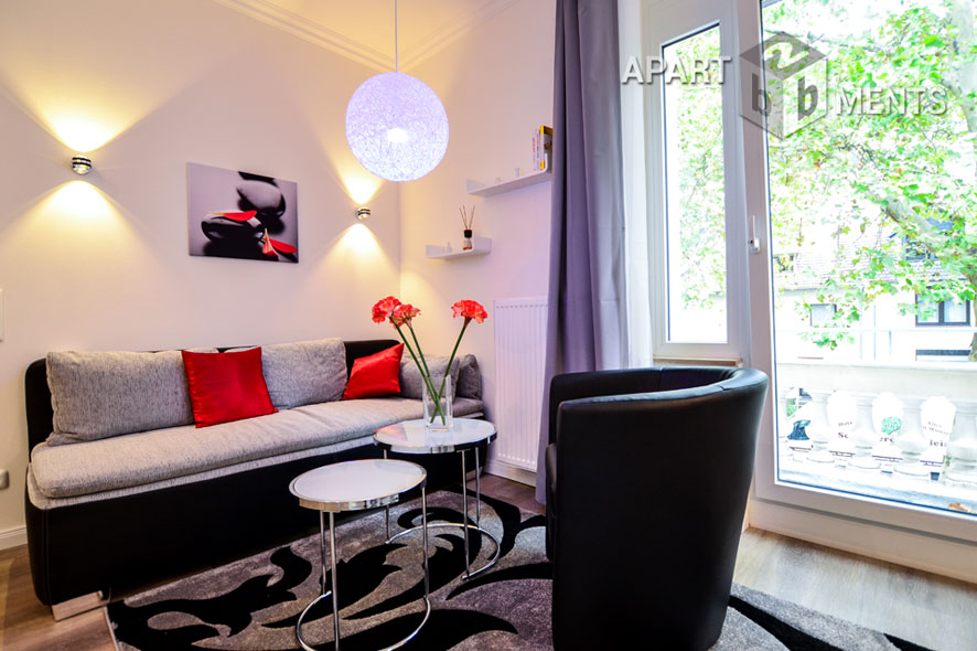 Modern möbliertes Apartment mit Balkon in Bonn-Godesberg-Nord