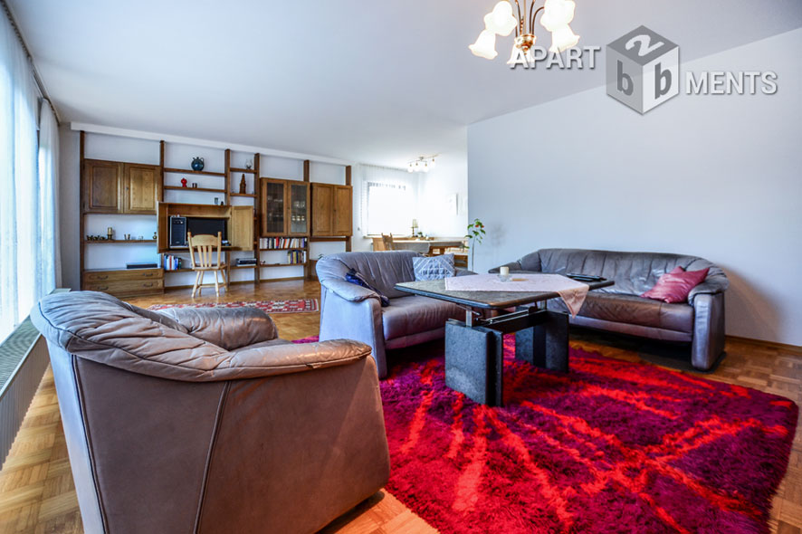 furnished and spacious flat with garden in Bonn-Plittersdorf