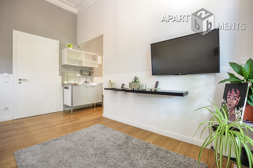 Modern furnished single apartment in Bonn-Südstadt