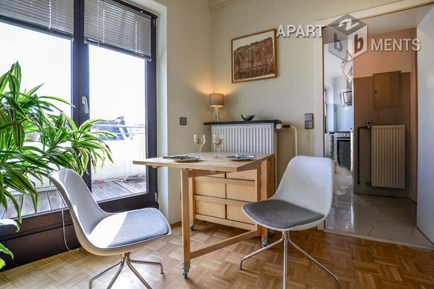 Sonnige und möblierte Maisonette mit großer Terrasse in Bonn-Beuel-Mitte