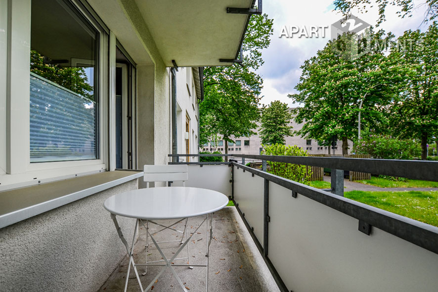 Möblierte und ruhige Wohnung mit Balkon in Bonn-Gronau