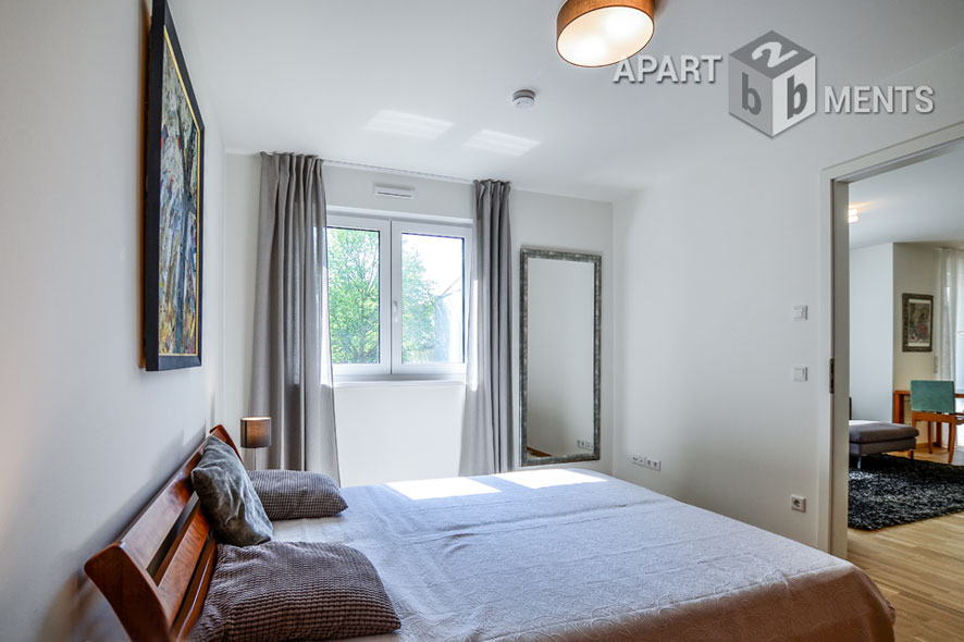 Möblierte 2-Zimmer-Wohnung im einem  Neubau in Bonn-Weststadt
