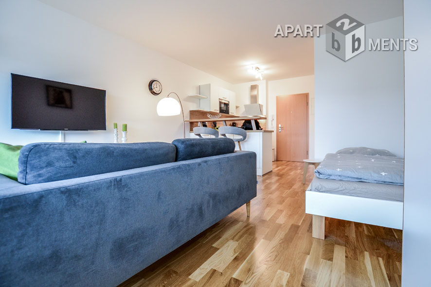 Modern and high-quality furnished apartment in Bonn-Limperich