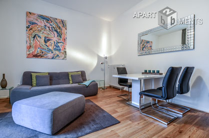 Modern and high-quality furnished apartment in Bonn-Weststadt