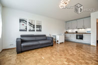 Möbliertes Studio mit Blick auf Drachenfels und Rheintal in Bonn-Muffendorf