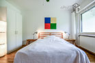 Modern furnished and spacious apartment with balcony in Bonn-Friesdorf