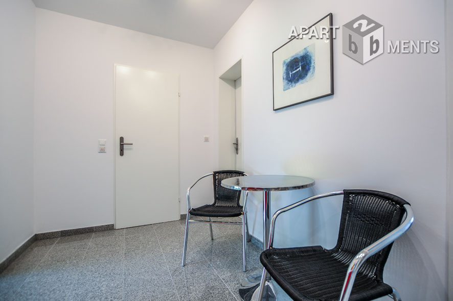 Modern furnished and spacious apartment with balcony in Bonn-Friesdorf