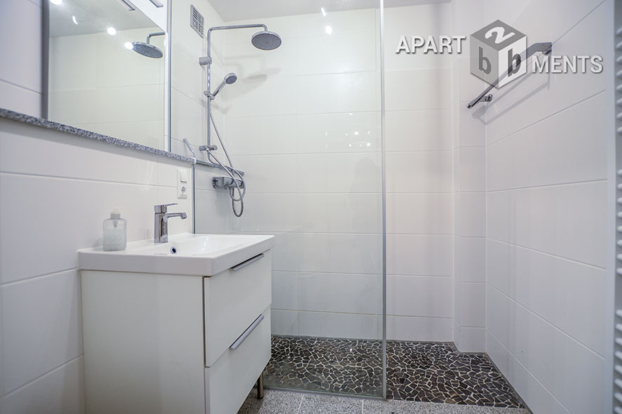Modern furnished and spacious apartment with balcony in Bonn-Friesdorf