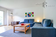 Modern möblierte und geräumige Wohnung mit Balkon in Bonn-Friesdorf