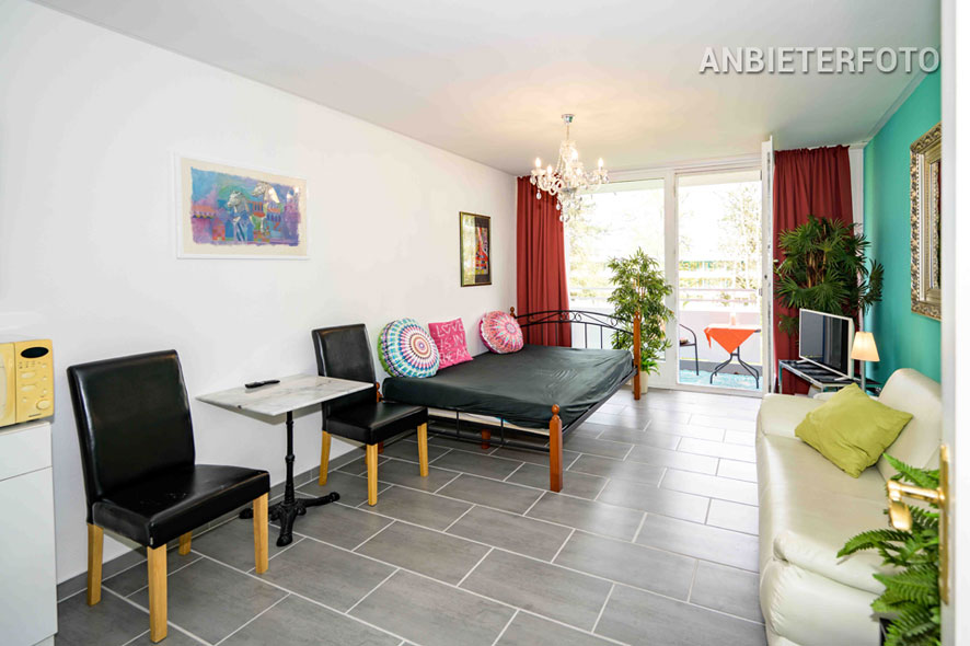 Furnished apartment with balcony in Bonn-Bad Godesberg-Muffendorf