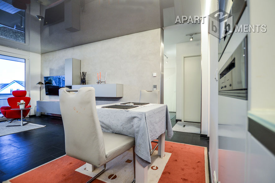 Möblierte Wohnung der Top-Kategorie mit Sauna und Balkon in Bonn-Beuel