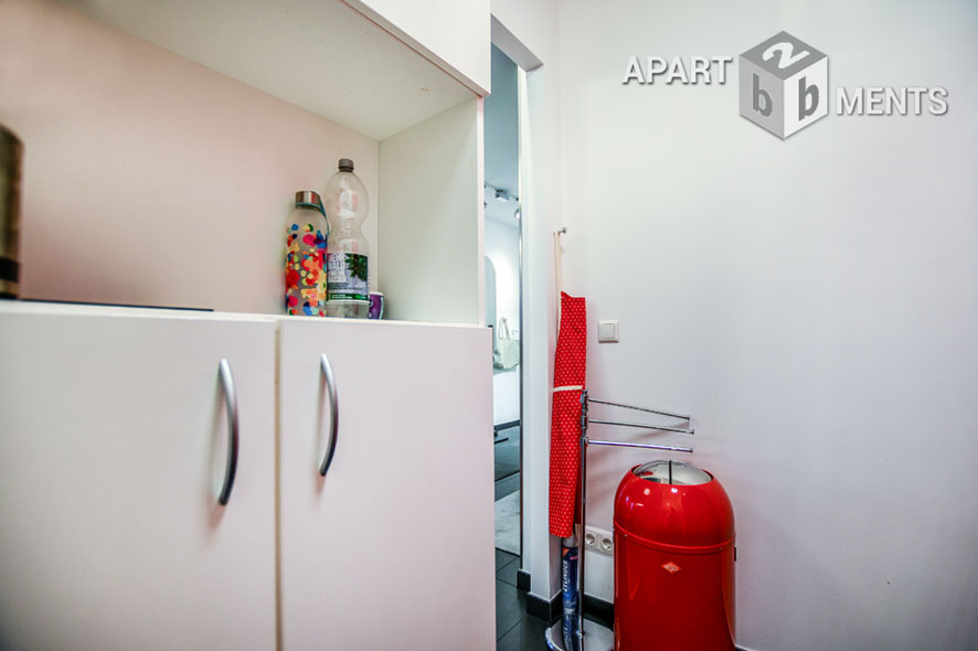 Möblierte Wohnung der Top-Kategorie mit Sauna und Balkon in Bonn-Beuel