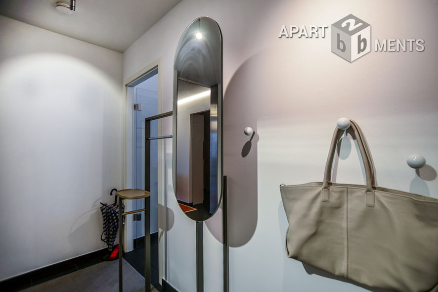 Möblierte Wohnung der Top-Kategorie mit Sauna und Balkon in Bonn-Beuel