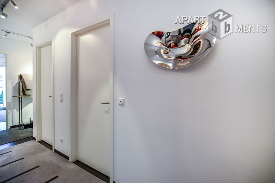 Möblierte Wohnung der Top-Kategorie mit Sauna und Balkon in Bonn-Beuel