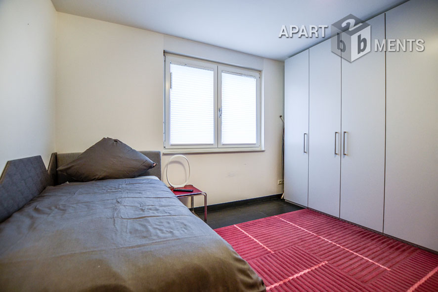 Möblierte Wohnung der Top-Kategorie mit Sauna und Balkon in Bonn-Beuel