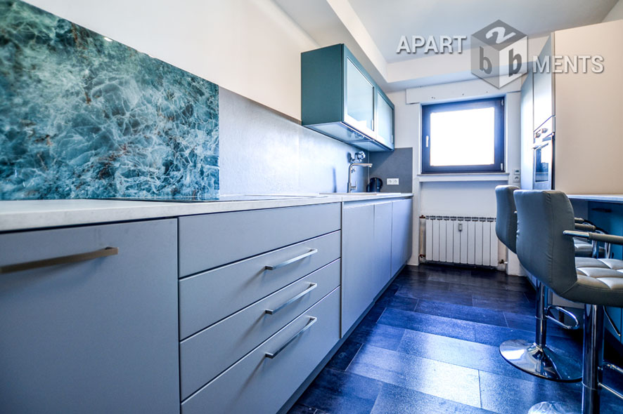 Furnished apartment with large terrace in Bonn-Bad Godesberg-Mehlem
