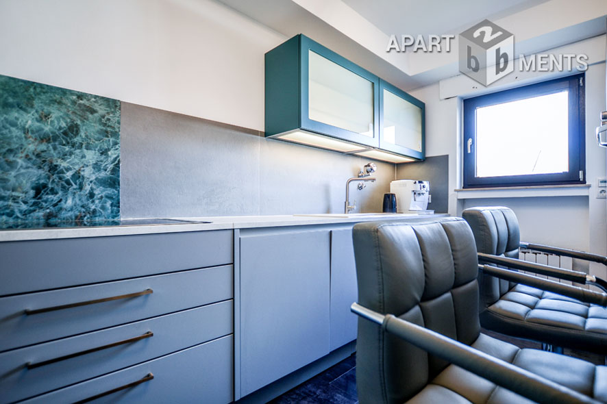 Furnished apartment with large terrace in Bonn-Bad Godesberg-Mehlem