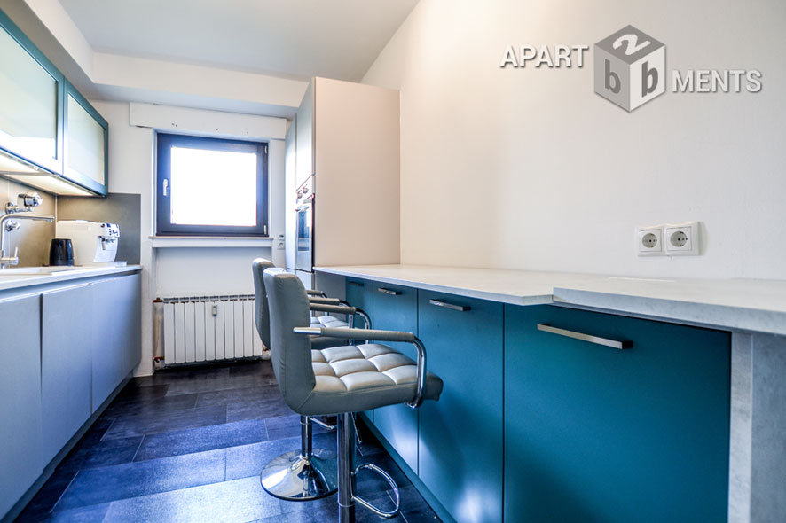 Furnished apartment with large terrace in Bonn-Bad Godesberg-Mehlem