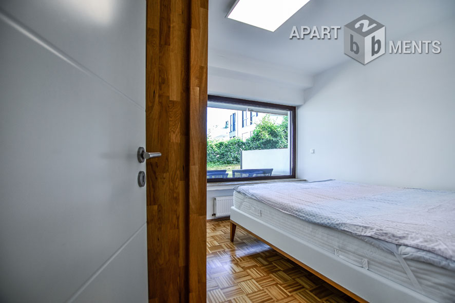 Furnished apartment with large terrace in Bonn-Bad Godesberg-Mehlem