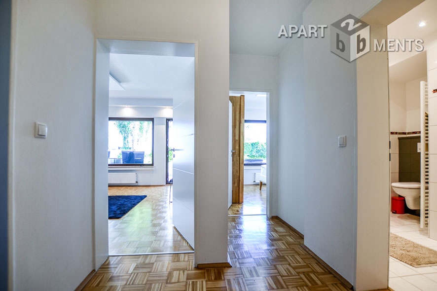 Furnished apartment with large terrace in Bonn-Bad Godesberg-Mehlem