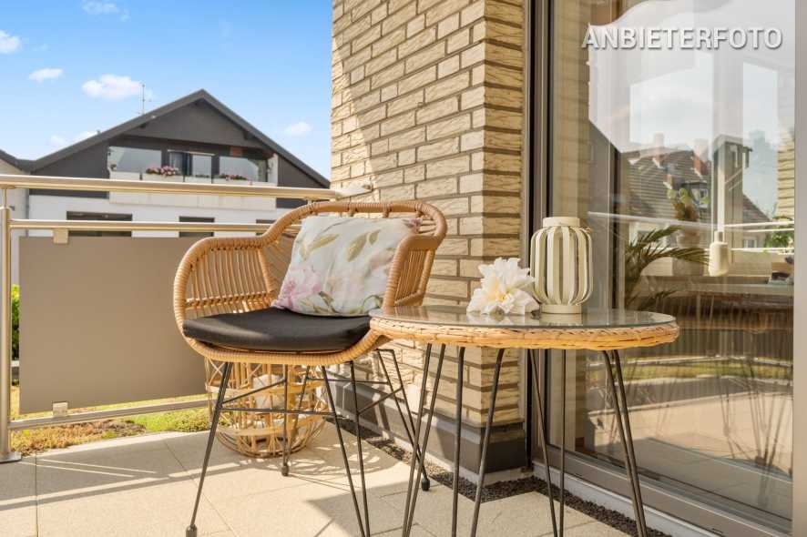 Geräumige und möblierte Wohnung mit Balkon in Niederkassel-Mondorf