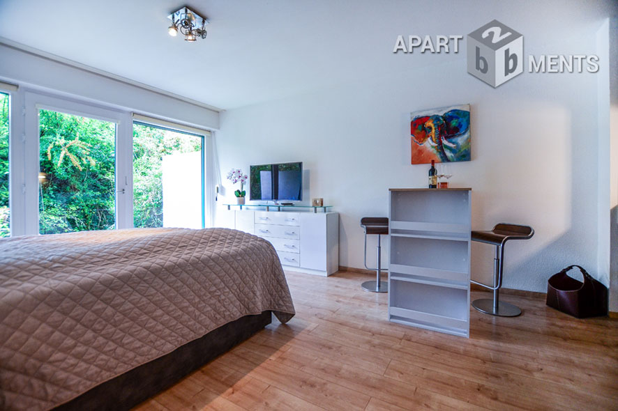 Möbliertes Apartment mit Terrasse in Bonn-Bad Godesberg-Muffendorf