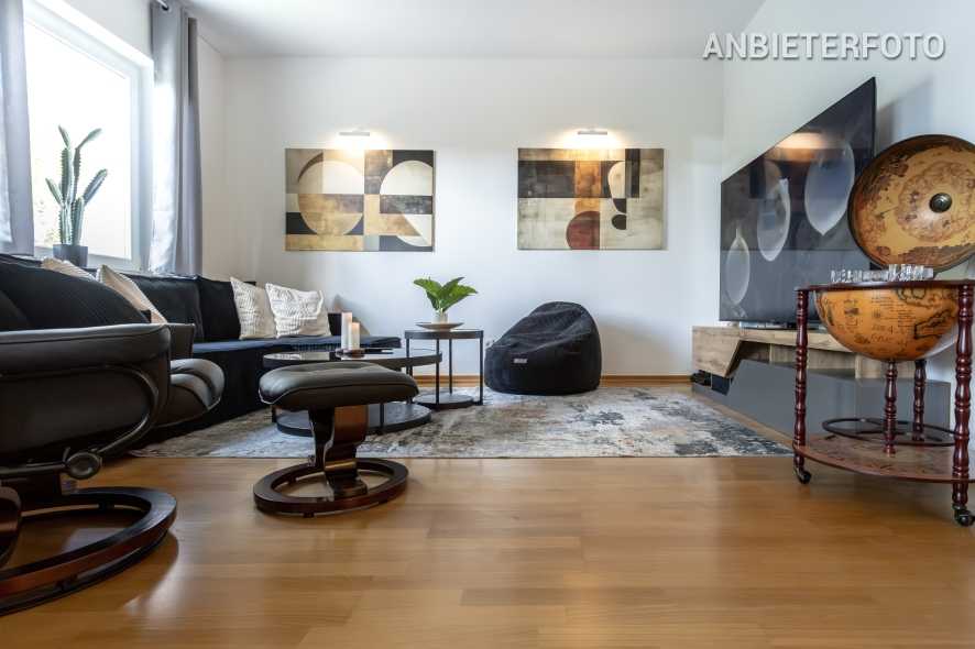 Geräumige und möblierte Luxuswohnung mit Balkon in Bonn-Beuel-Mitte