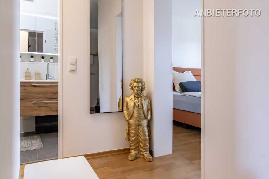 Geräumige und möblierte Luxuswohnung mit Balkon in Bonn-Beuel-Mitte